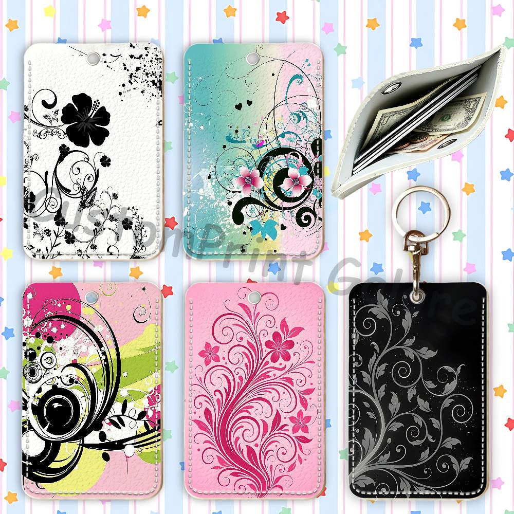 Leather Work - Vectorflourish Floral Metro Frutiger Floral PU