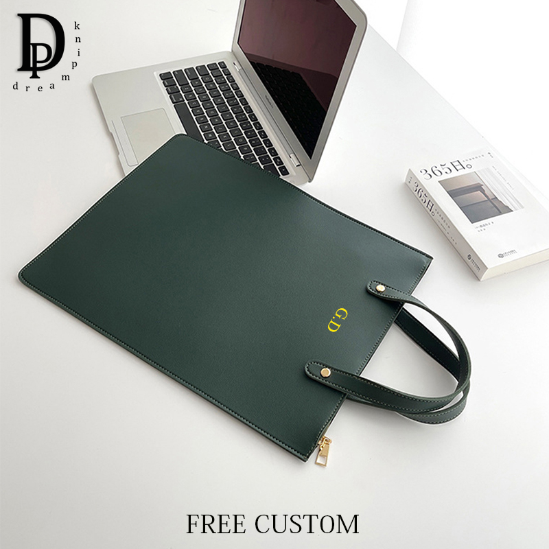 Leatherwork Letters - Luxury Design Custom Name Laptop Bag