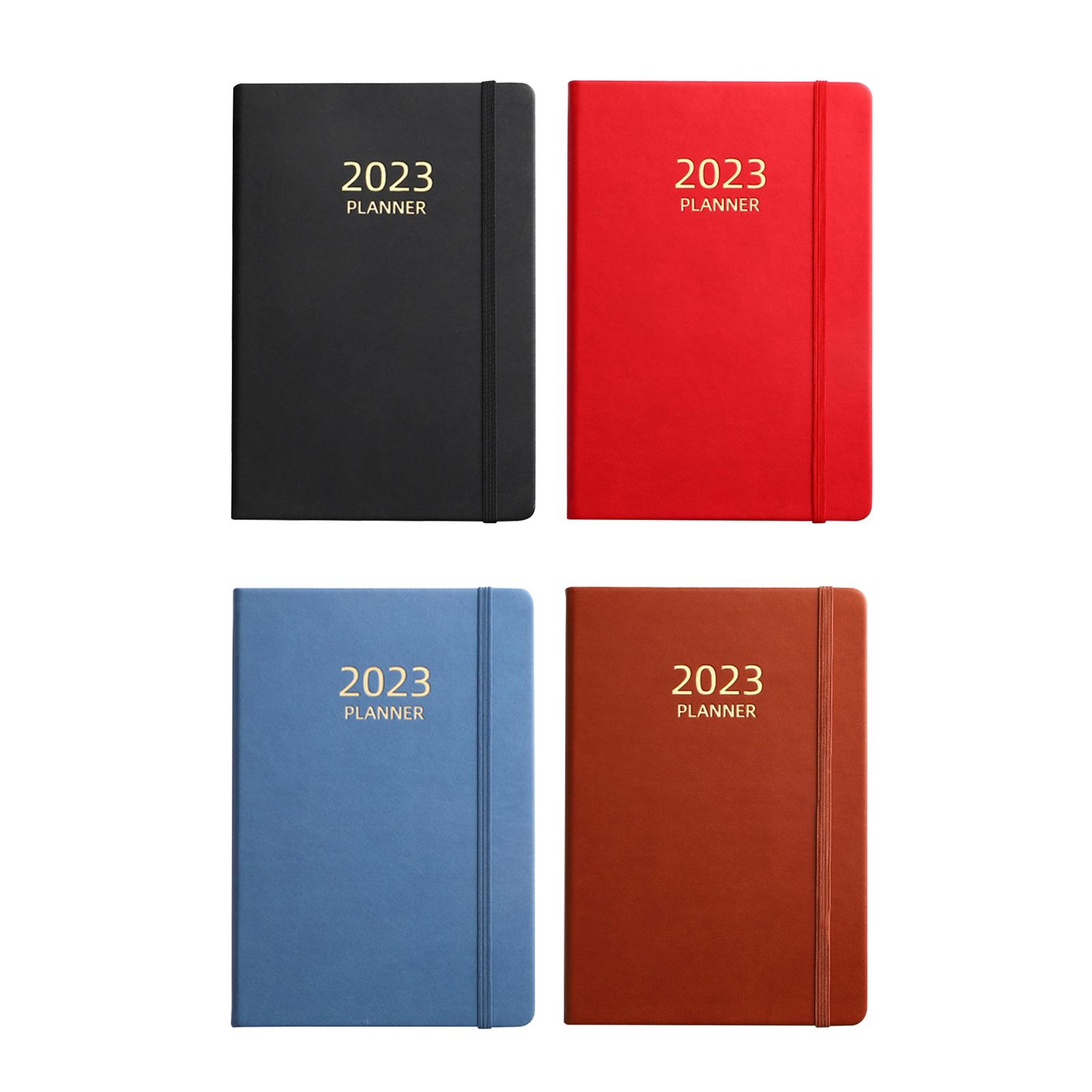 A5 Diary Notebook, 2023 Monthl - Leather Work Diary Covers ulasan dan harga