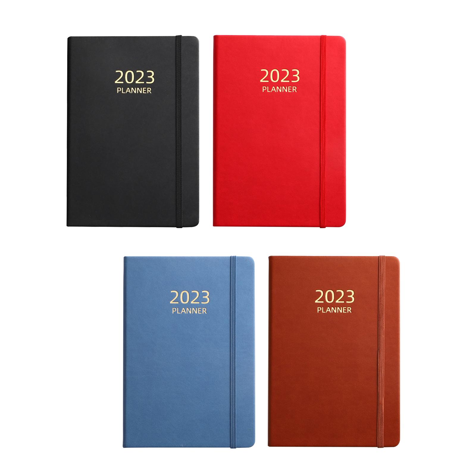 A5 Diary Notebook, 2023 Monthl - Leather Work Diary Covers ulasan dan harga