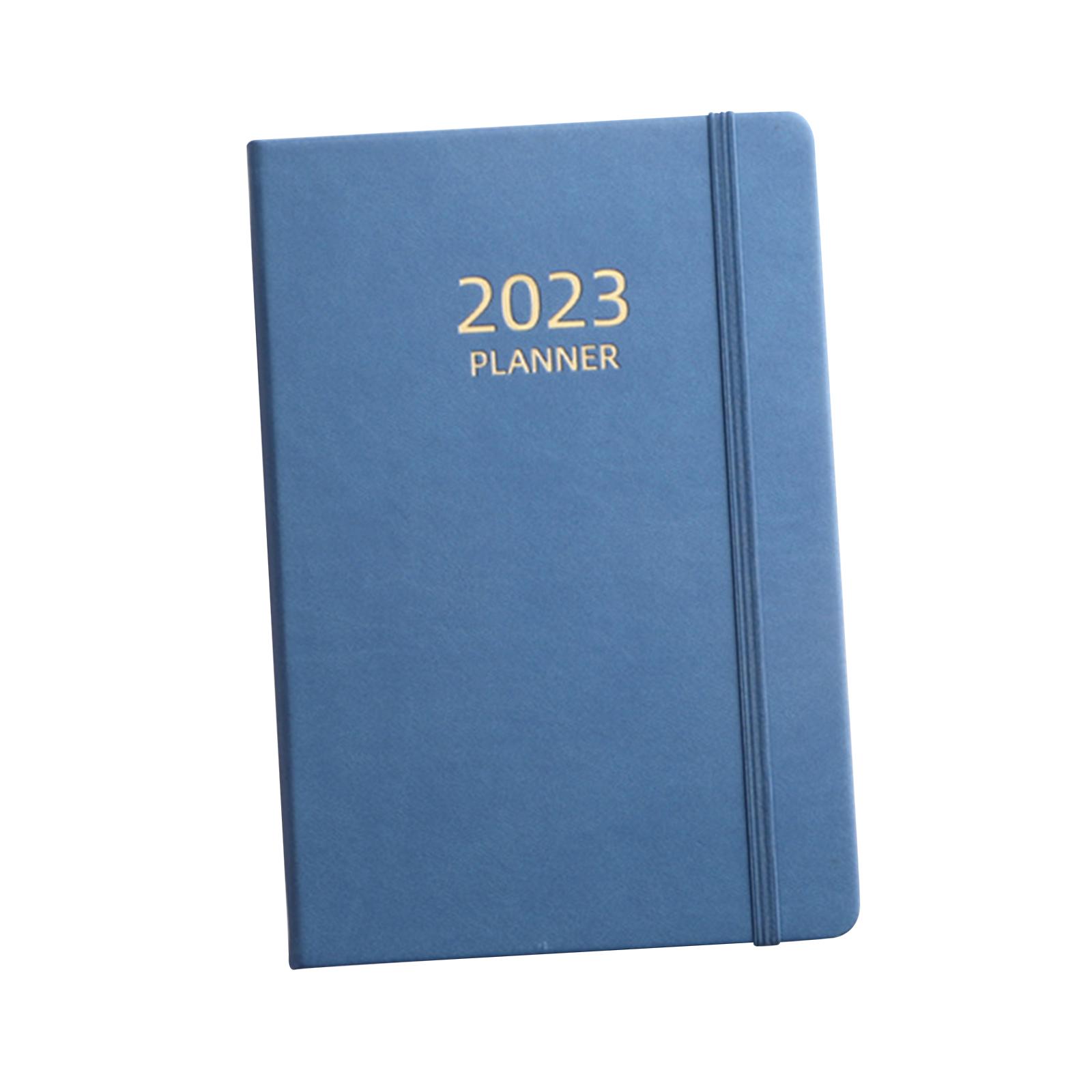 A5 Diary Notebook, 2023 Monthl - Leather Work Diary Covers ulasan dan harga