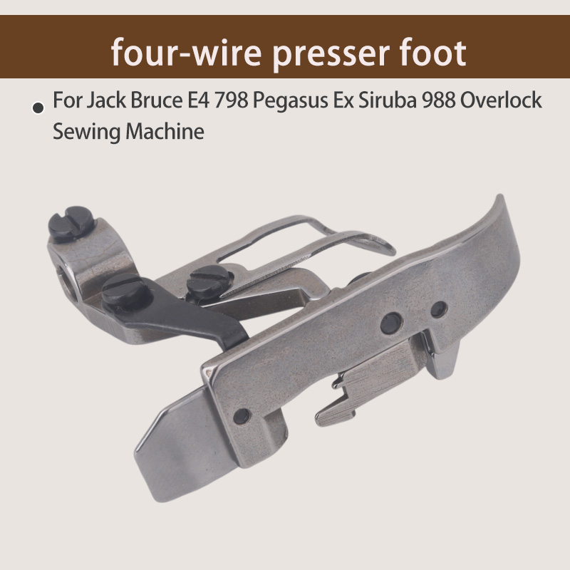 1PCS Four-Thread Presser Foot  - Waxed Thread Linen ulasan dan harga