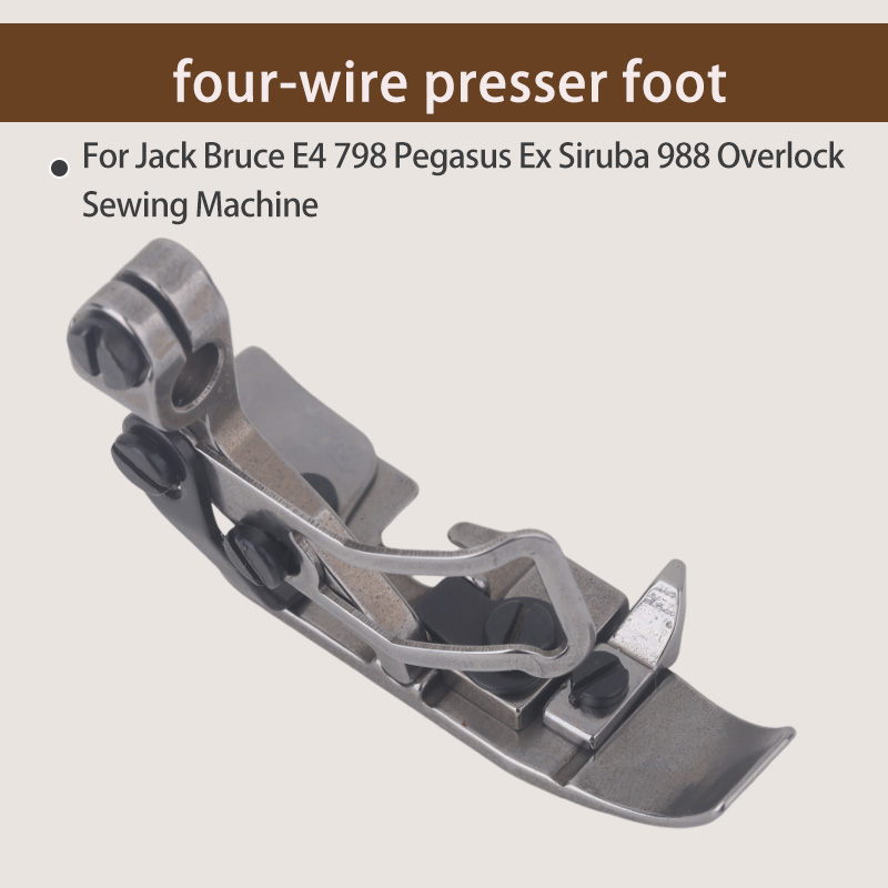 1PCS Four-Thread Presser Foot  - Waxed Thread Linen ulasan dan harga