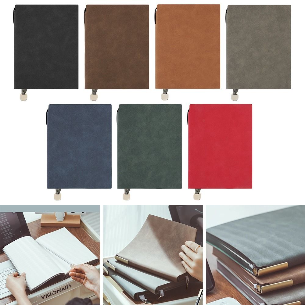 Creative A5 Notebook Soft Leat - Leather Work Diary Covers ulasan dan harga