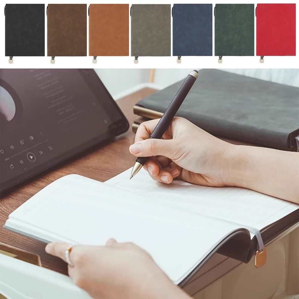 Creative A5 Notebook Soft Leat - Leather Work Diary Covers ulasan dan harga