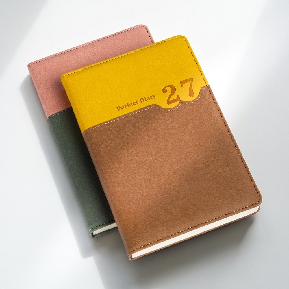 Office Work Planner 2027 Sched - Leather Work Diary Covers ulasan dan harga