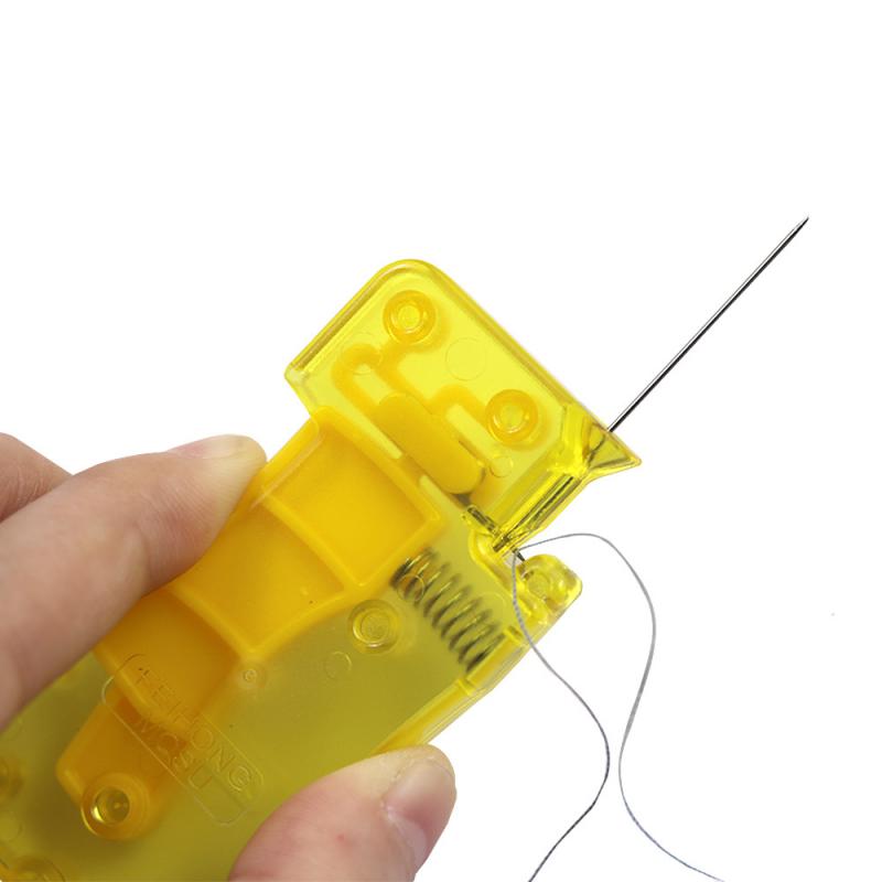 1PC Auto Needle Threader DIY H - Waxed Thread Linen ulasan dan harga