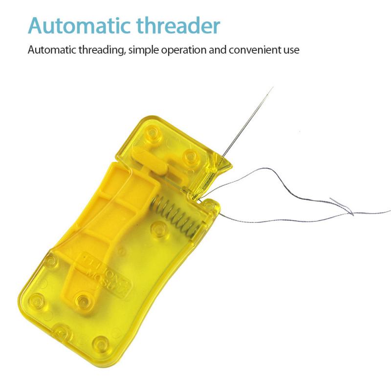 1PC Auto Needle Threader DIY H - Waxed Thread Linen ulasan dan harga