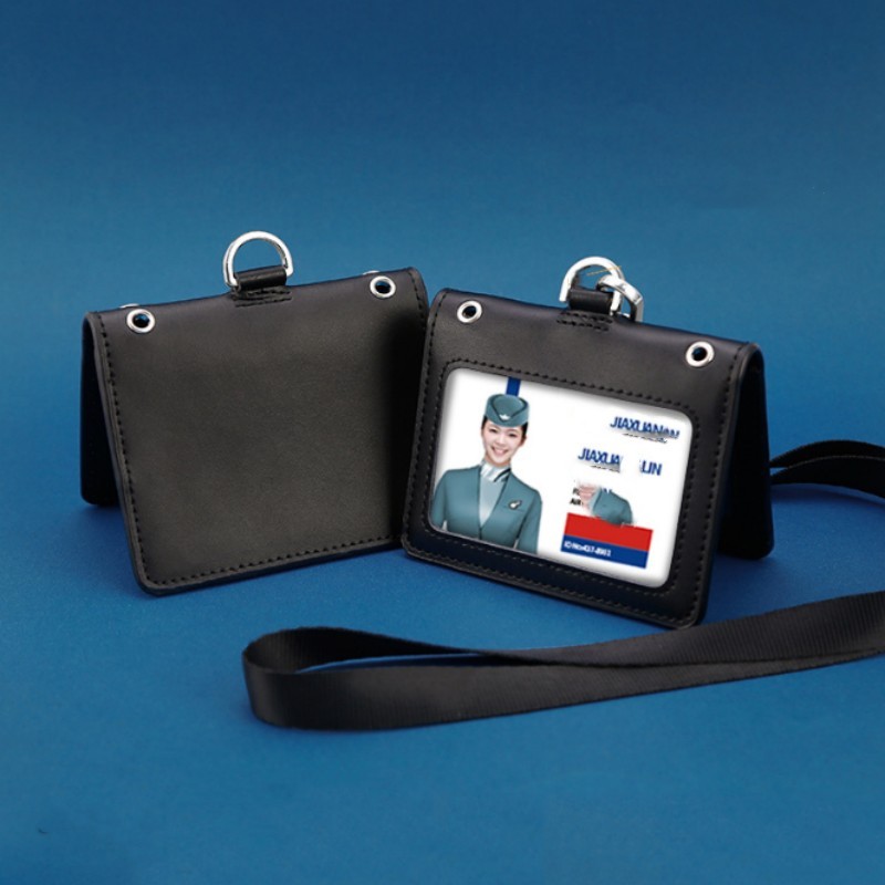 Leather Work ID Card Set Emplo - Leatherworker Name ulasan dan harga