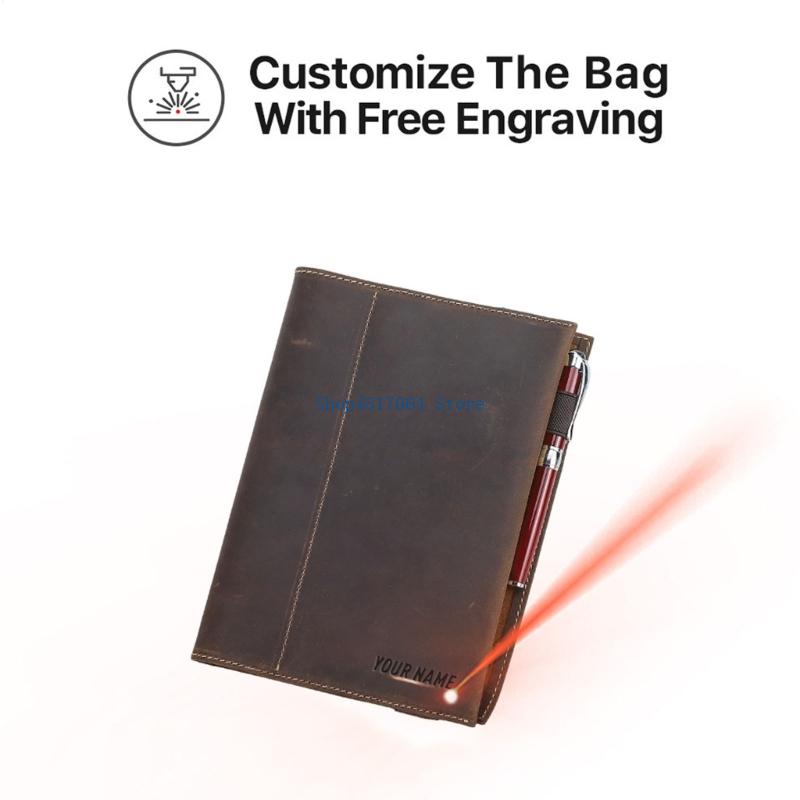 T3LB Journal Cover with Genuin - Leather Work Diary Covers ulasan dan harga