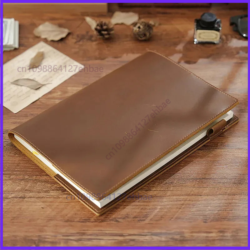 Vintage Leather B5 Journal Not - Leather Work Diary Covers ulasan dan harga