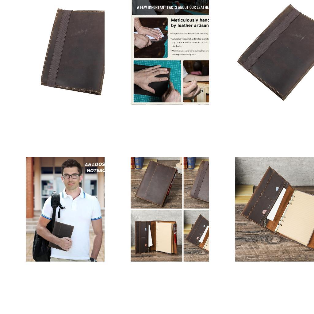Journal Cover with Genuine Lea - Leather Work Diary Covers ulasan dan harga