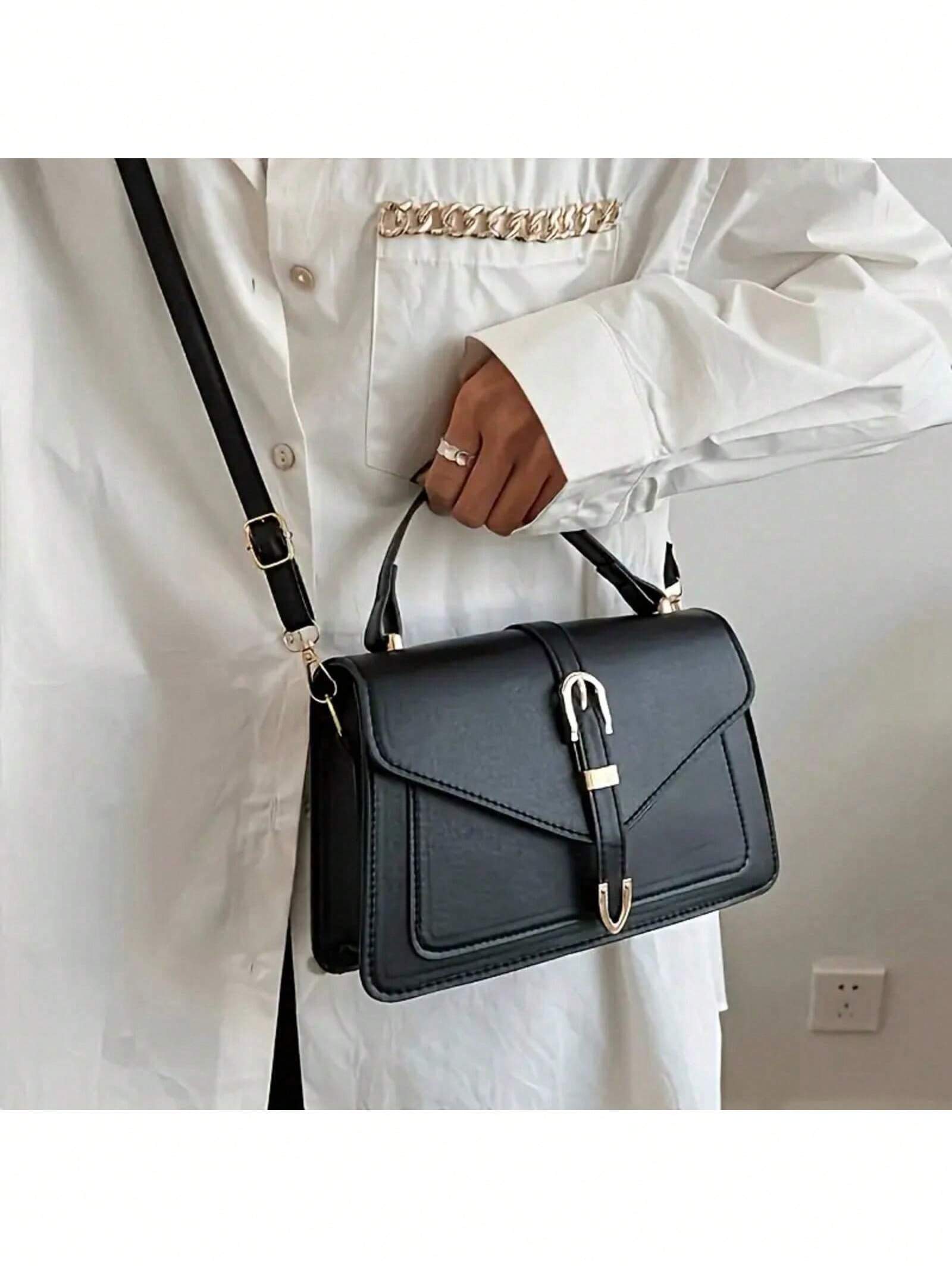Women PU Leather Handbag Elega - Leather Work ulasan dan harga