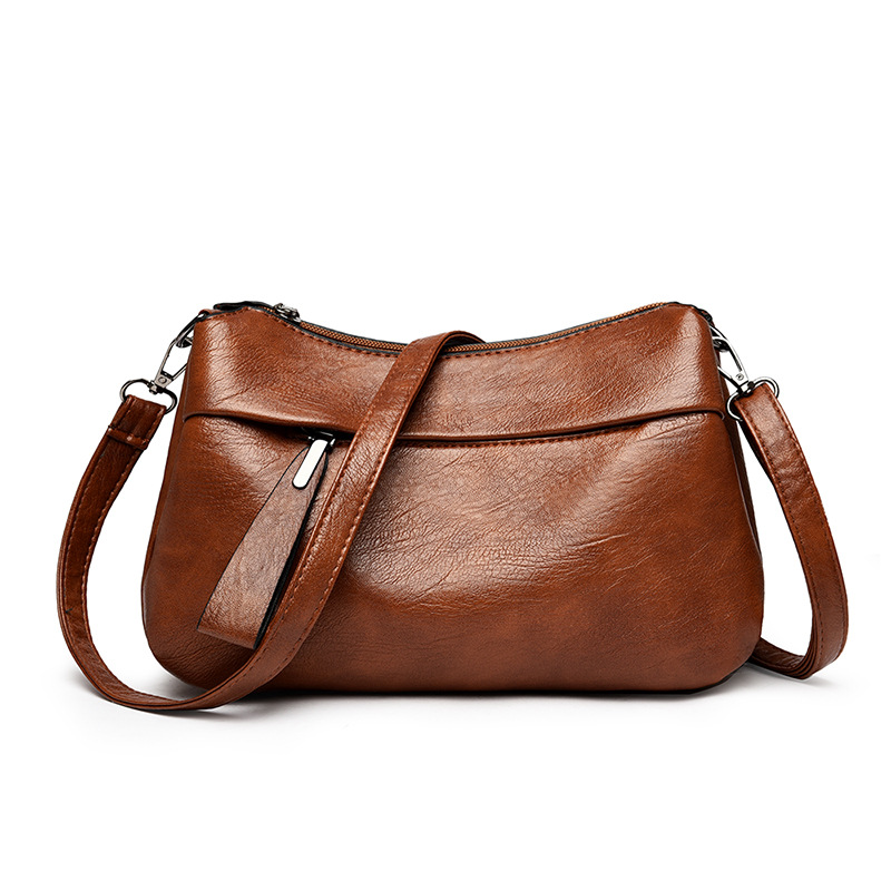 New Women's Shoulder Purse Bag - Leatherwork Letters ulasan dan harga