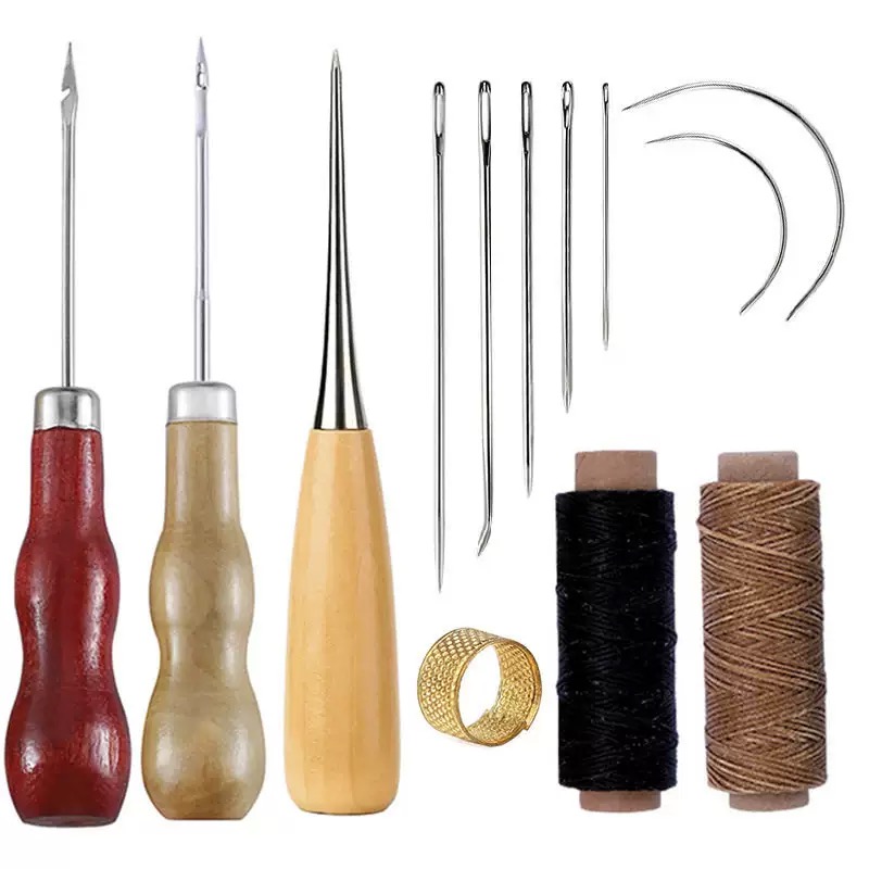 13 Pcs Leather Sewing Set Hand - Leatherwork Tool Kit ulasan dan harga