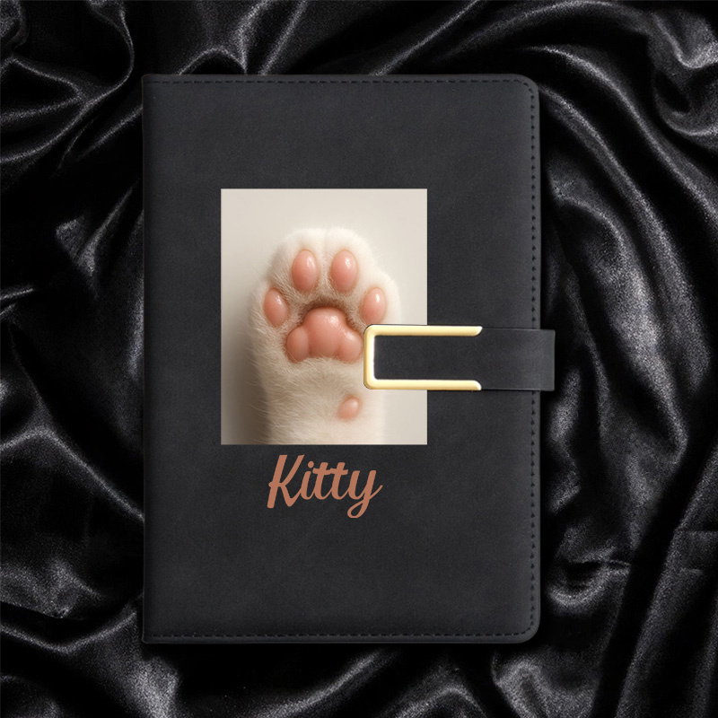 Faux Leather Notebook with Cus - Leather Work Diary Covers ulasan dan harga