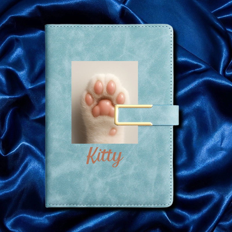 Faux Leather Notebook with Cus - Leather Work Diary Covers ulasan dan harga
