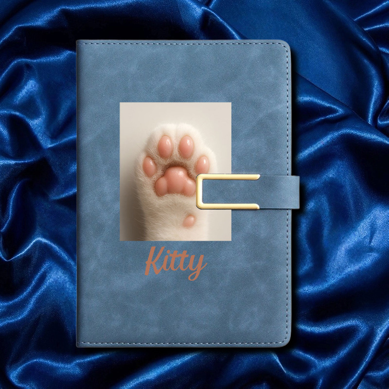 Faux Leather Notebook with Cus - Leather Work Diary Covers ulasan dan harga