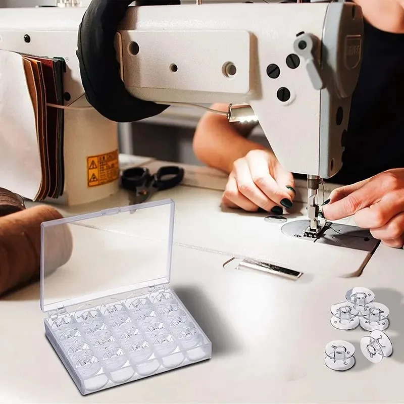 25pcs Home Sewing Machine Bott - Waxed Thread Linen ulasan dan harga