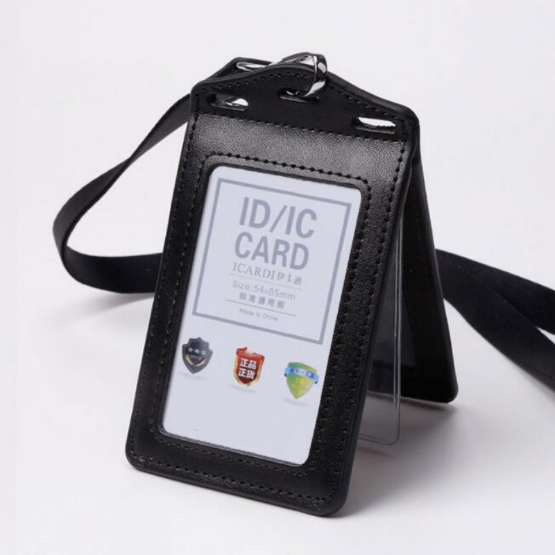 Leather Work ID Card Set Emplo - Leatherworker Name ulasan dan harga