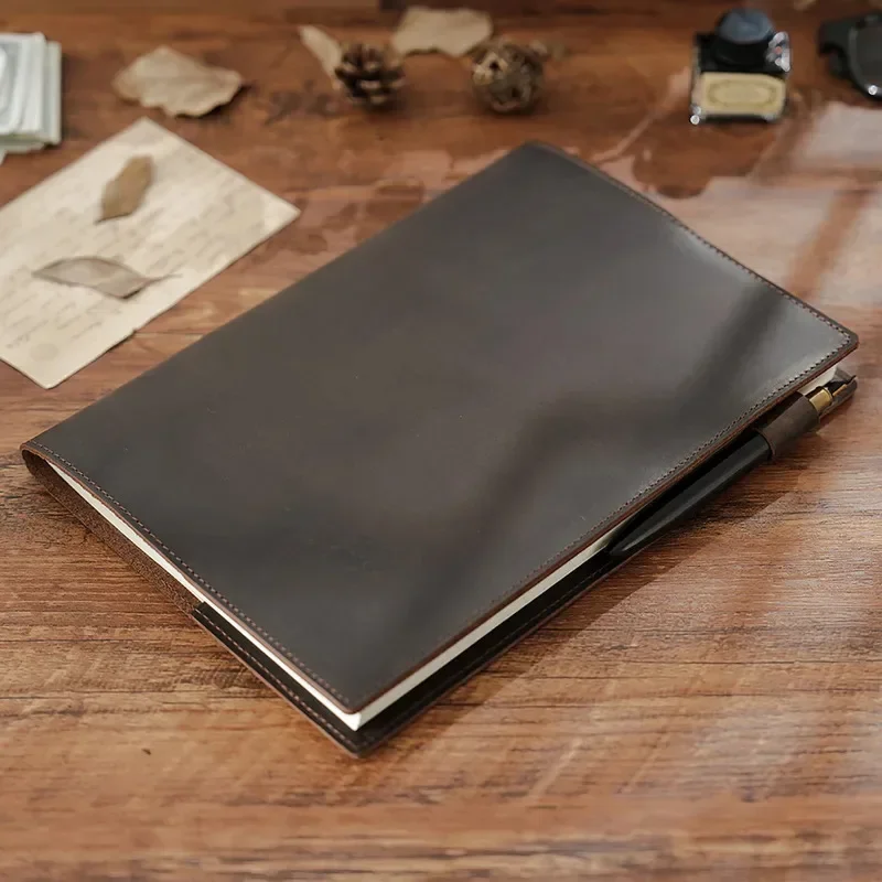New Vintage Leather B5 Journal - Leather Work Diary Covers ulasan dan harga