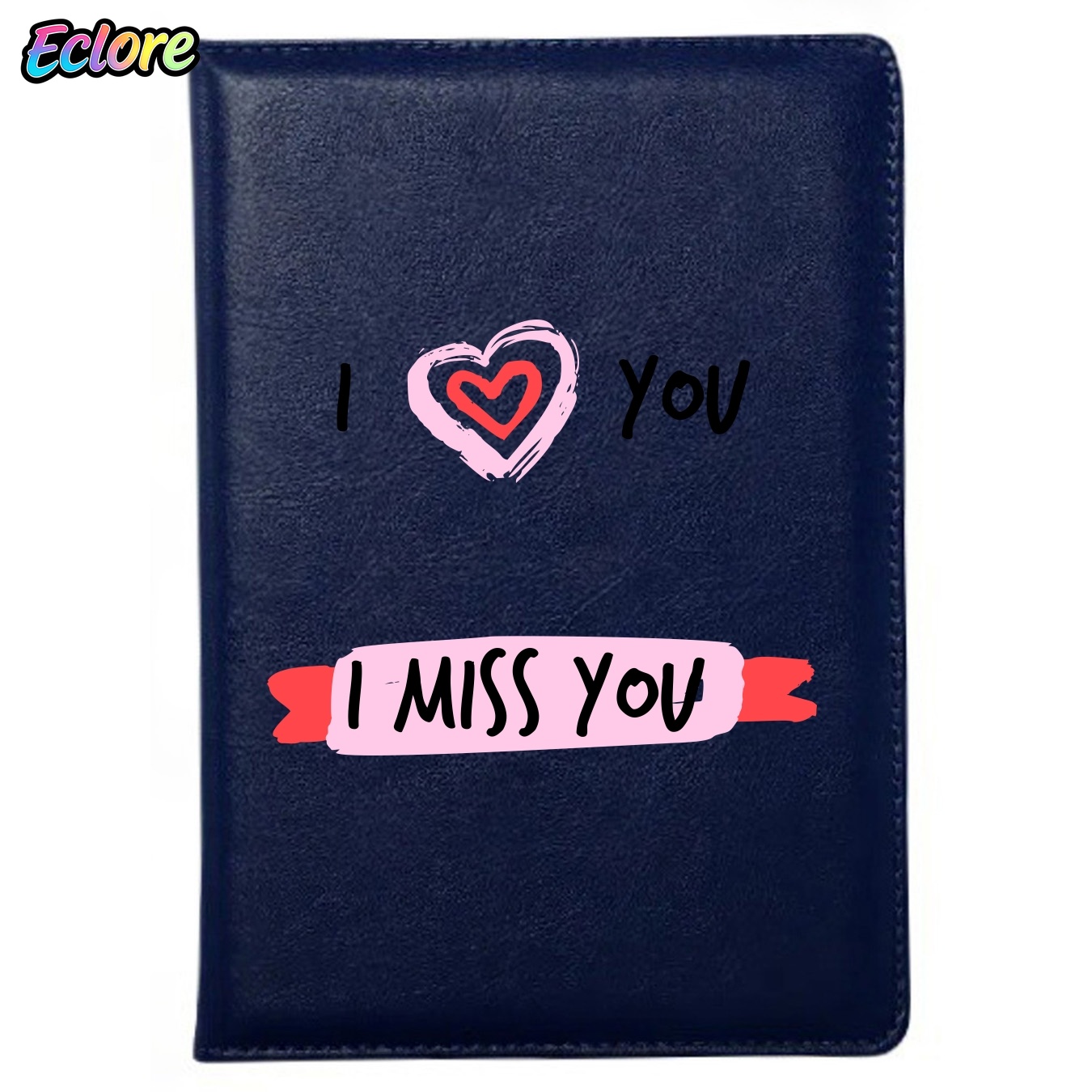 Hand Drawn Heart Retro Leather - Leather Work Diary Covers ulasan dan harga
