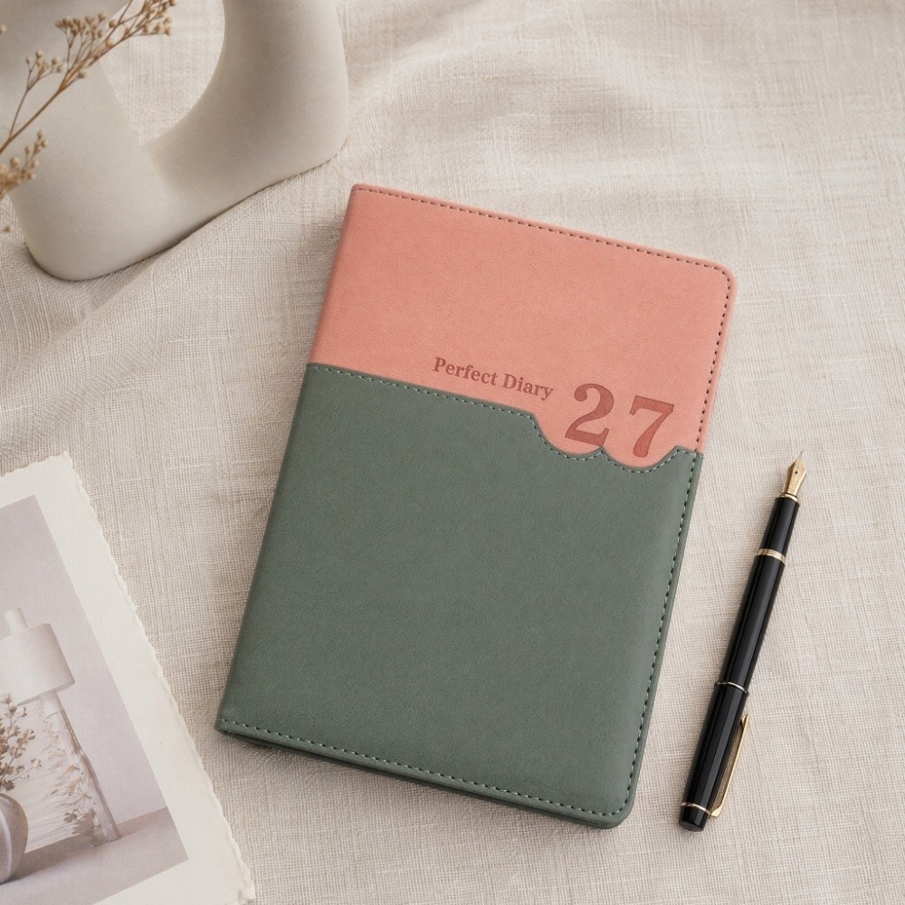 Office Work Planner 2027 Sched - Leather Work Diary Covers ulasan dan harga