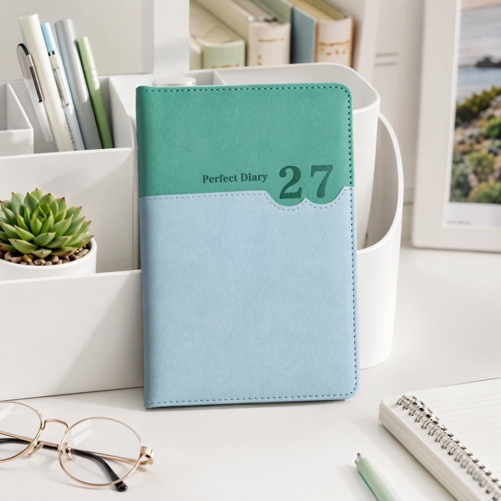 Office Work Planner 2027 Sched - Leather Work Diary Covers ulasan dan harga
