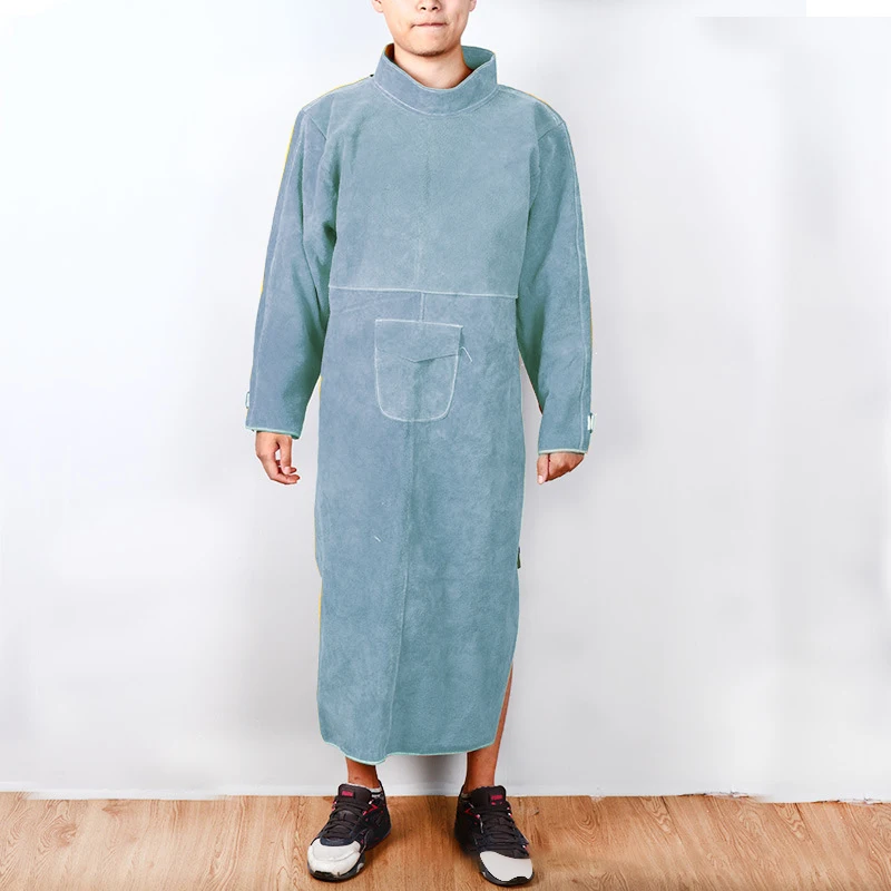 Cowhide Leather Anti-scalding  - Leatherwork Apron ulasan dan harga