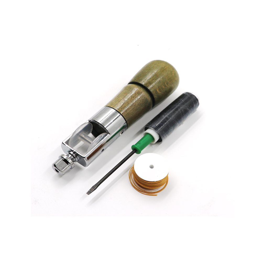Leather Sewing Awl Thread Kit  - Waxed Thread Linen ulasan dan harga