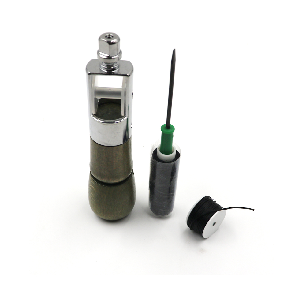 Leather Sewing Awl Thread Kit  - Waxed Thread Linen ulasan dan harga