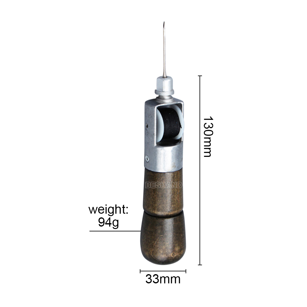 Leather Sewing Awl Thread Kit  - Waxed Thread Linen ulasan dan harga