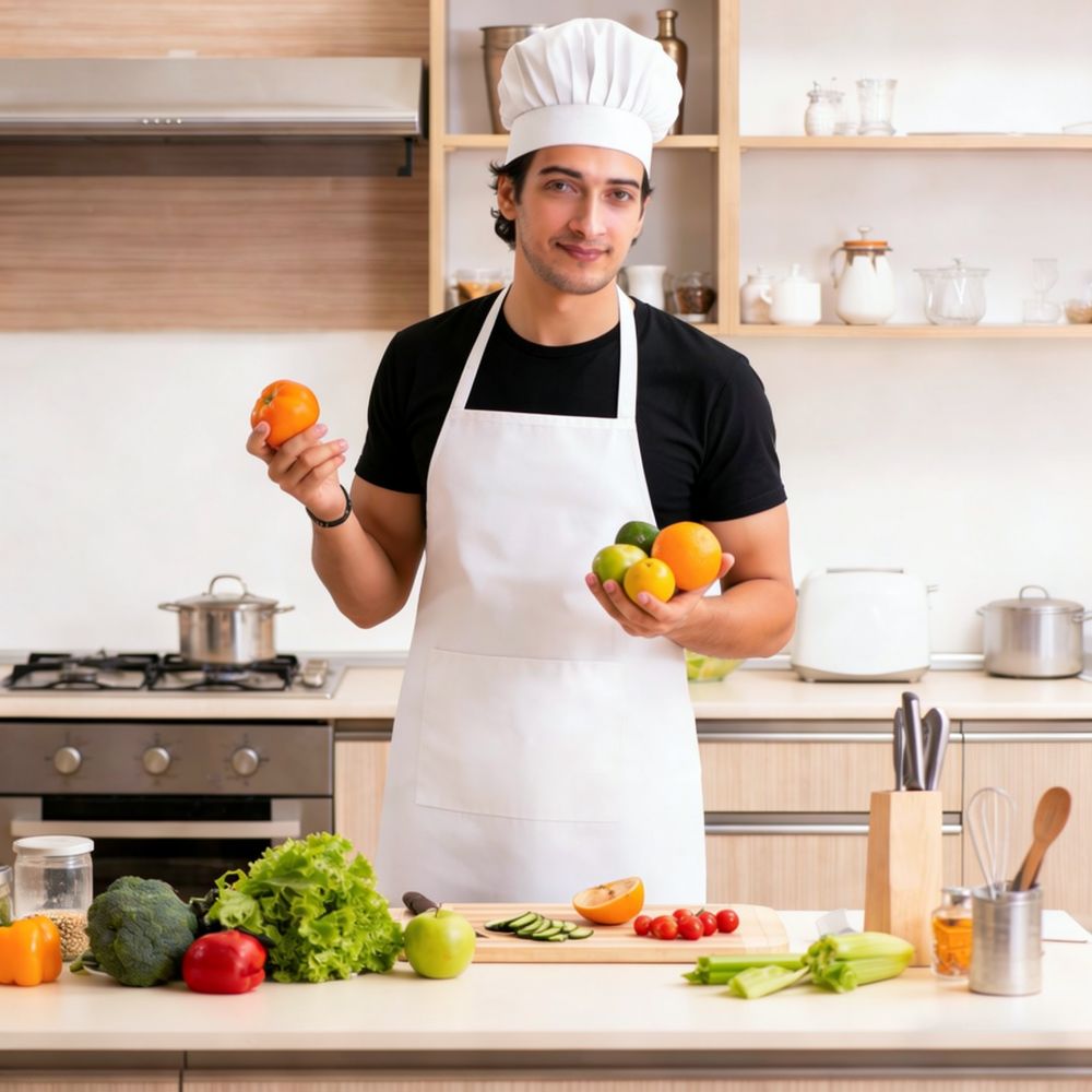 Waterproof Leather Cooking Apr - Leatherwork Apron ulasan dan harga