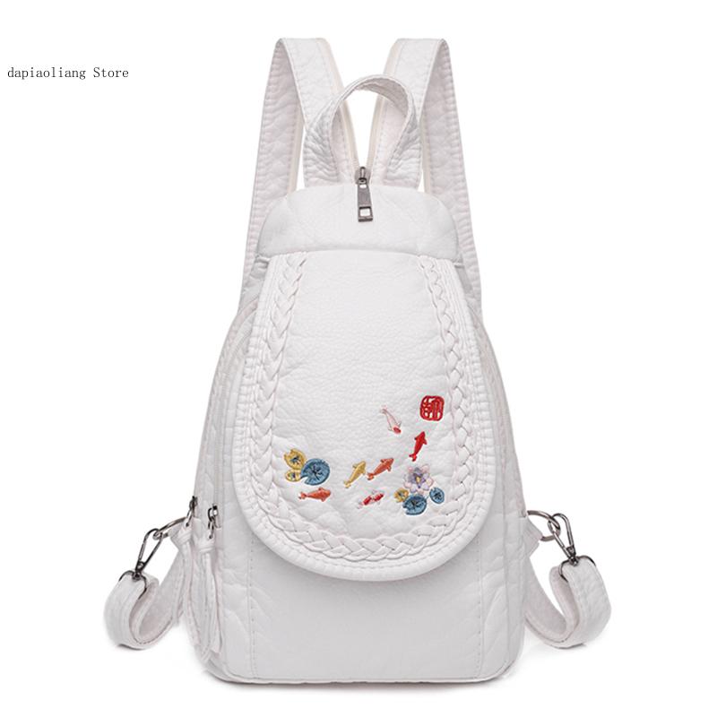Women Small Chest Bags Fashion - Leatherwork Letters ulasan dan harga