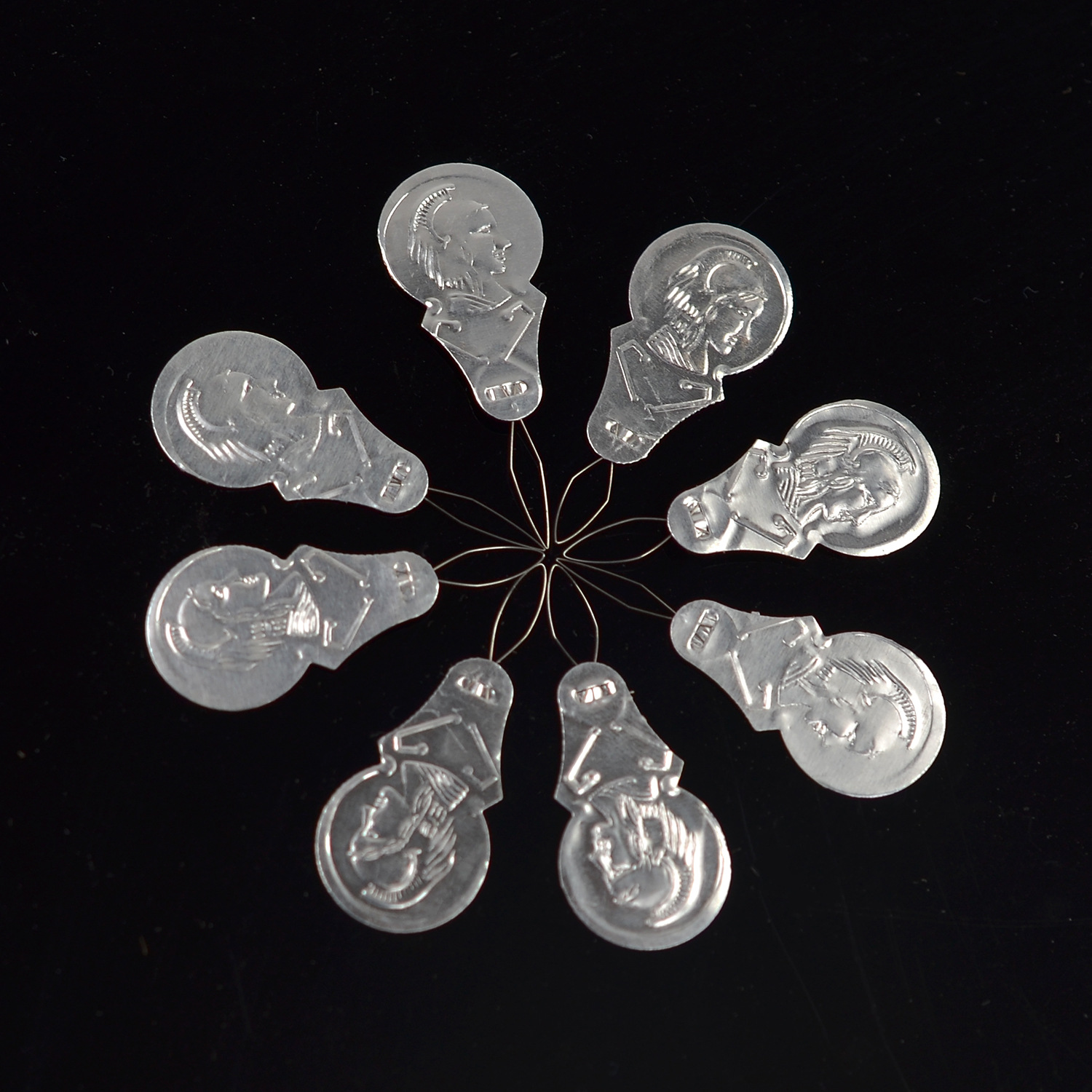50Pcs Bow Wire Needle Threader - Waxed Thread Linen ulasan dan harga